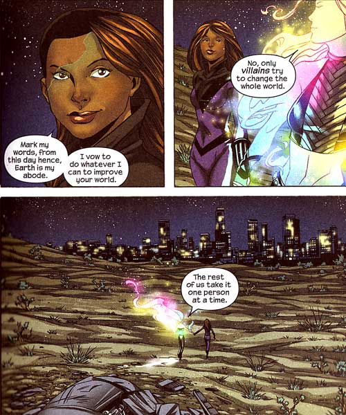 Runaways created by Brian K. Vaughn and Adrian Alphona.